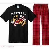Maryland Flag Blue Crab T State Pride Retro Pajama Set thumb 0