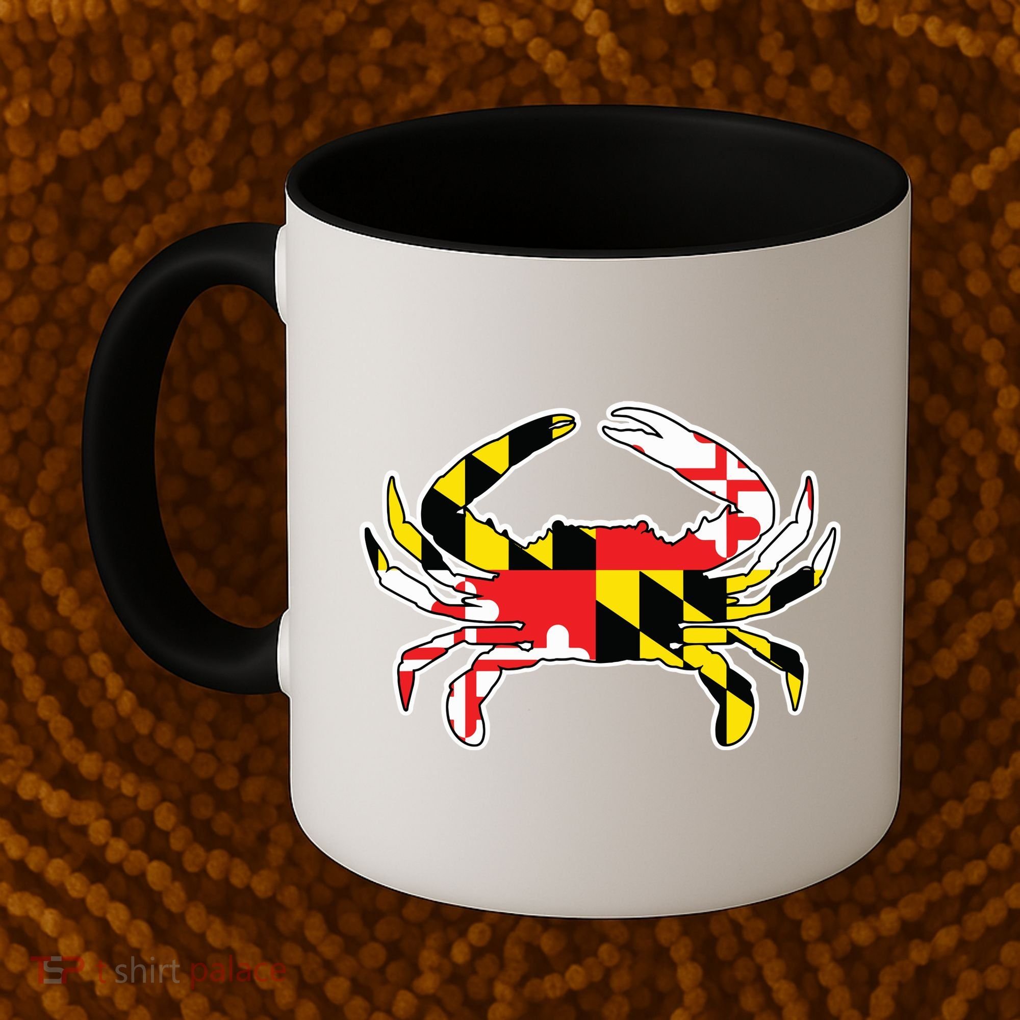 Maryland Flag Blue Crab Gift Coffee Mug