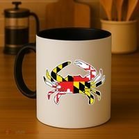 Maryland Flag Blue Crab Gift Coffee Mug thumb 4