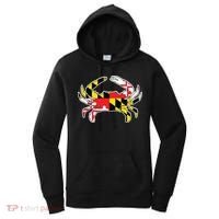 Maryland Flag Blue Crab Gift Women's Hoodie thumb 0