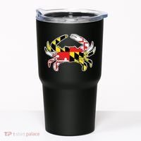 Maryland Flag Blue Crab Gift Tumbler thumb 0