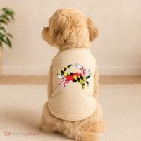 Maryland Flag Blue Crab Gift Doggie Tank thumb 2
