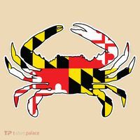 Maryland Flag Blue Crab Gift Women's Tank Top thumb 2