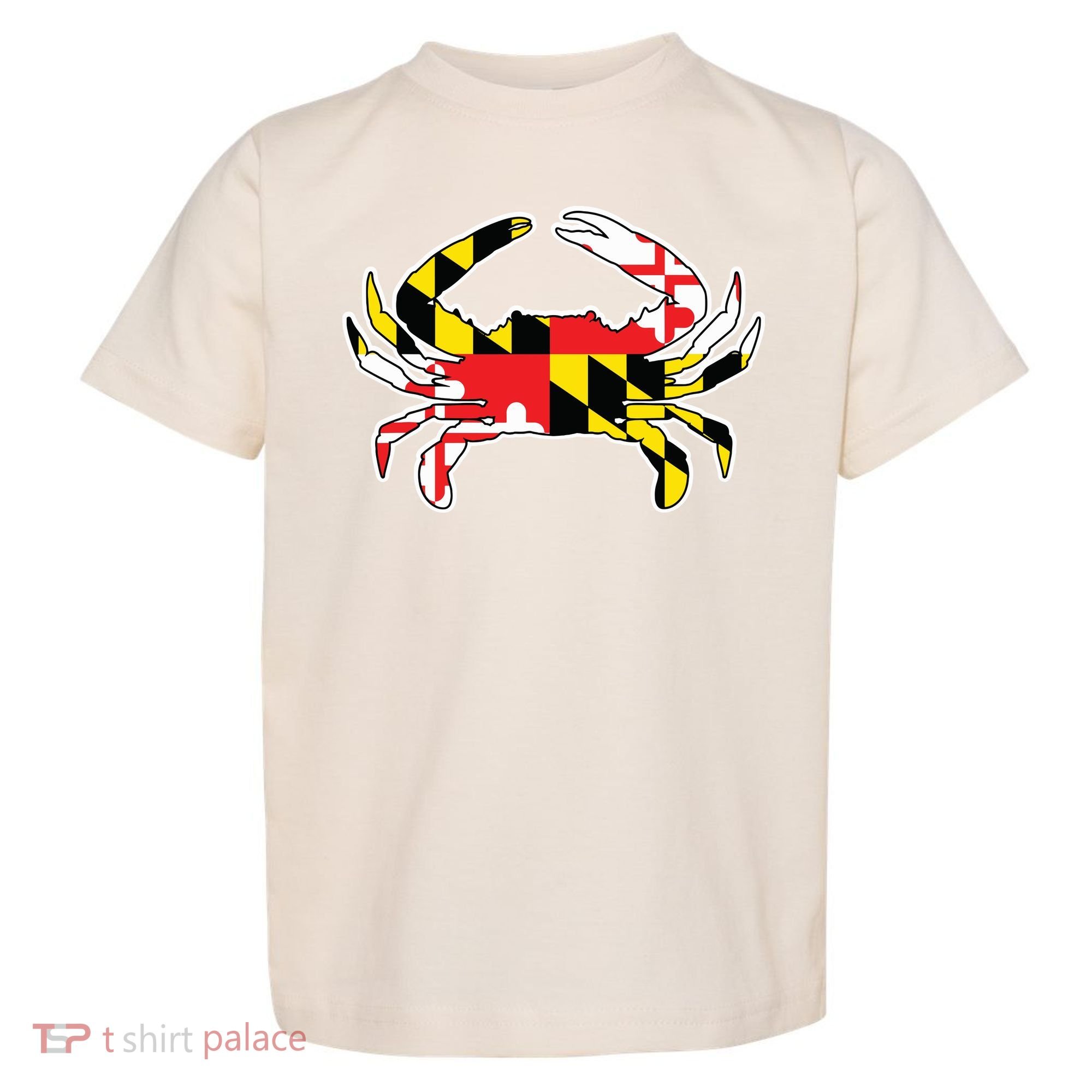 Maryland Flag Blue Crab Gift Toddler T-Shirt