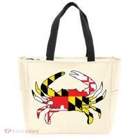 Maryland Flag Blue Crab Gift Tote Bag thumb 0