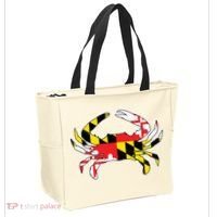 Maryland Flag Blue Crab Gift Tote Bag thumb 2