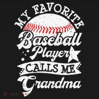 My Favorite Baseball Player Calls Me Grandma Baseball Family Women's Tank Top thumb 5