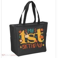 My First Birthday Animal Tote Bag thumb 2