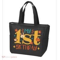 My First Birthday Animal Tote Bag thumb 3
