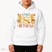 My First Birthday Animal Hoodie thumb 2