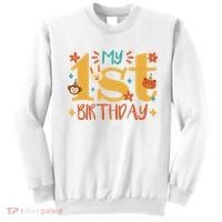 My First Birthday Animal Sweatshirt thumb 0