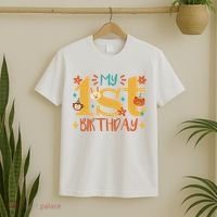 My First Birthday Animal T-Shirt thumb 2