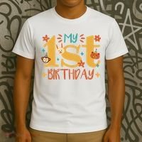 My First Birthday Animal T-Shirt thumb 3