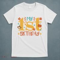 My First Birthday Animal T-Shirt thumb 5