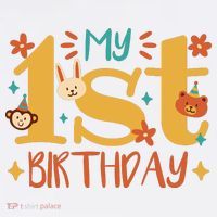 My First Birthday Animal T-Shirt thumb 7