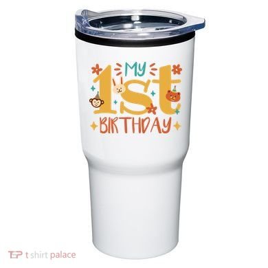 My First Birthday Animal Tumbler