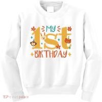 My First Birthday Animal Kids Sweatshirt thumb 0