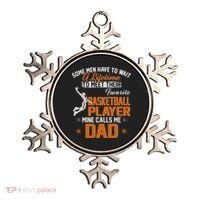 My Favorite Basketball Player Calls Me Dad Gift For Father Ornament thumb 0