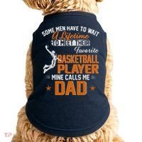My Favorite Basketball Player Calls Me Dad Gift For Father Doggie Tank thumb 0
