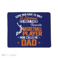 My Favorite Basketball Player Calls Me Dad Gift For Father Mousepad thumb 0