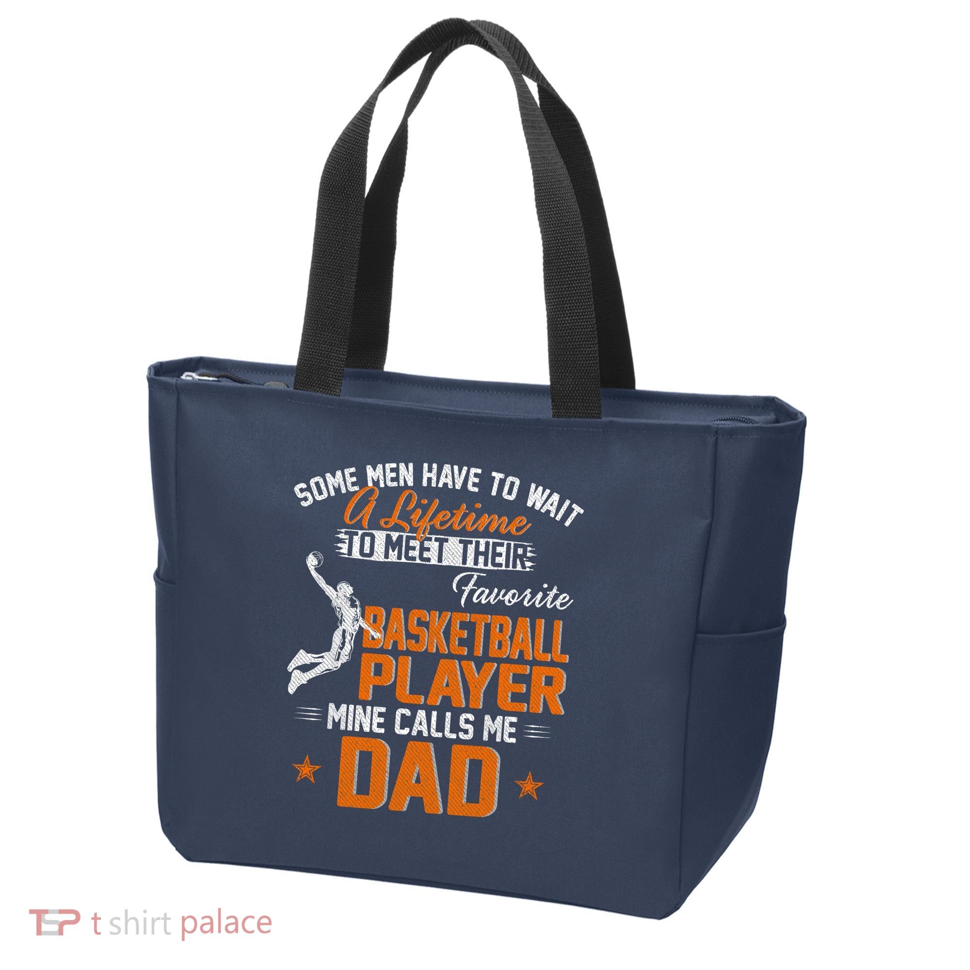 My Favorite Basketball Player Calls Me Dad Gift For Father Tote Bag
