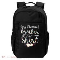 My Favorite Brother Gave Me This Shirt Backpack thumb 0