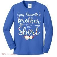 My Favorite Brother Gave Me This Shirt Kids Long Sleeve Shirt thumb 0