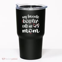 My Favorite Bowler Calls Me Bowling Mom Bowler Mama Gift Tumbler thumb 0