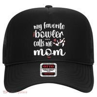 My Favorite Bowler Calls Me Bowling Mom Bowler Mama Gift Hat thumb 0