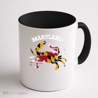 Maryland Flag Blue Crab State Gift Coffee Mug thumb 1