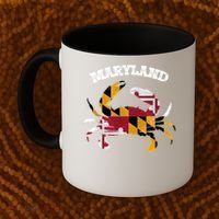 Maryland Flag Blue Crab State Gift Coffee Mug thumb 2