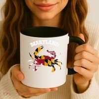 Maryland Flag Blue Crab State Gift Coffee Mug thumb 3
