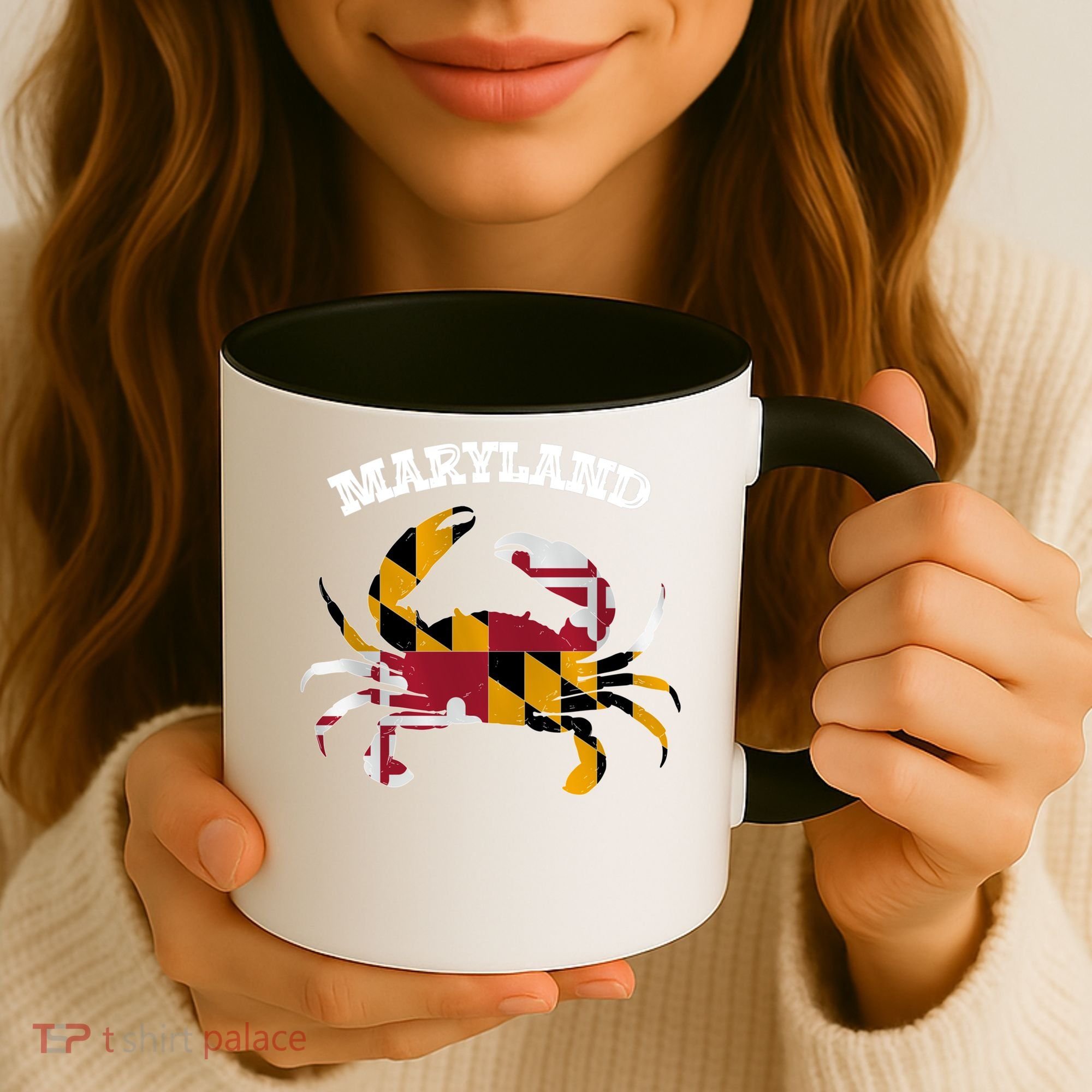 Maryland Flag Blue Crab State Gift Coffee Mug