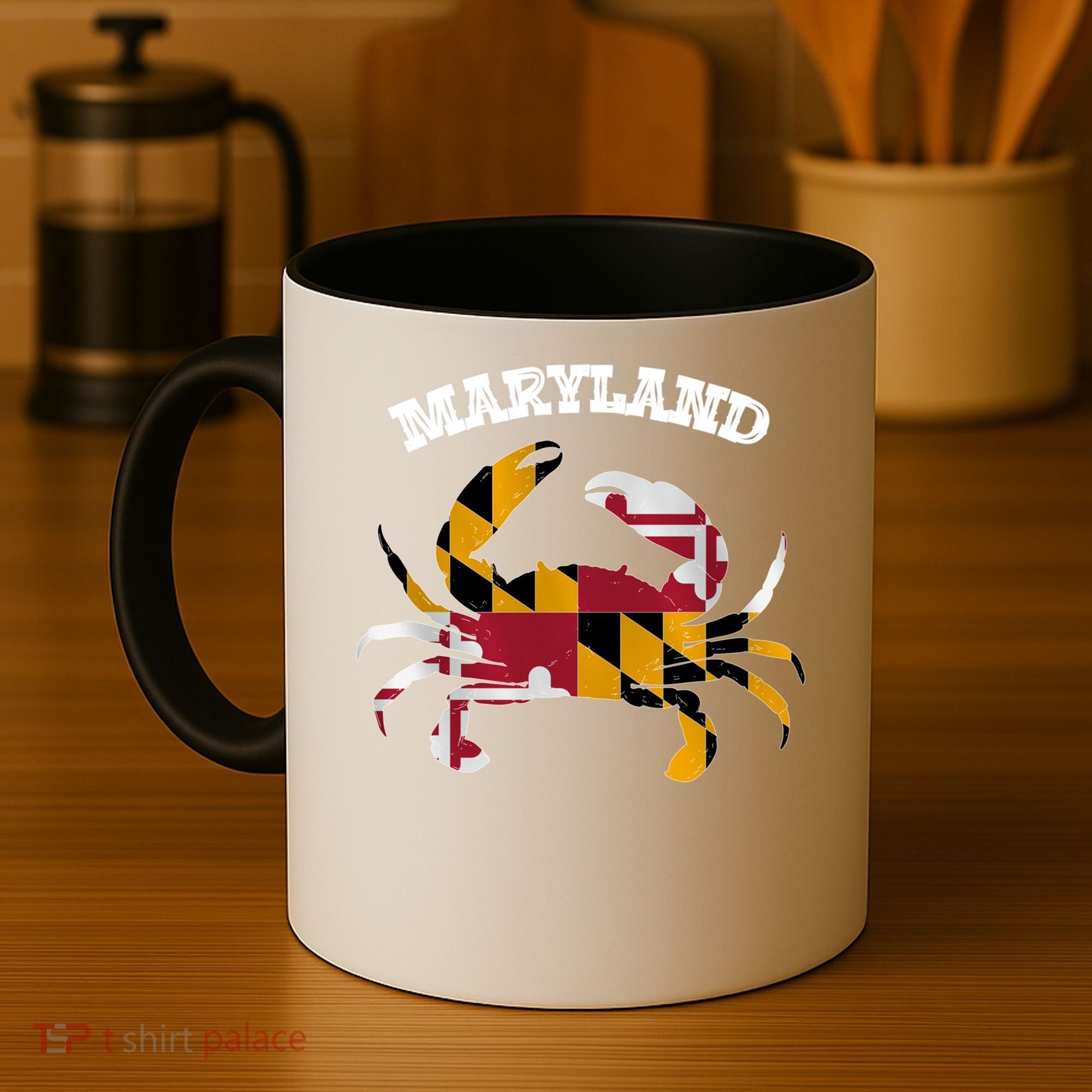 Maryland Flag Blue Crab State Gift Coffee Mug