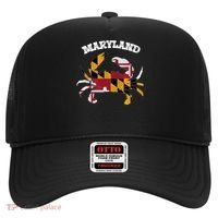 Maryland Flag Blue Crab State Gift Hat thumb 0