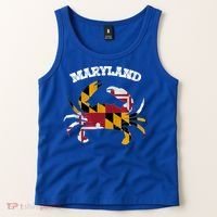 Maryland Flag Blue Crab State Gift Tank Top thumb 2