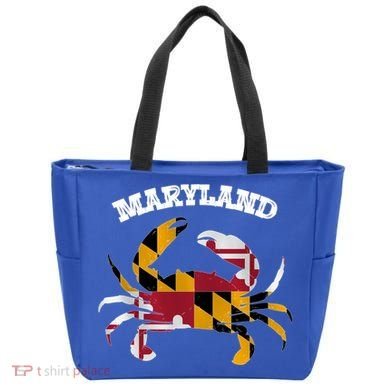 Maryland Flag Blue Crab State Gift Tote Bag