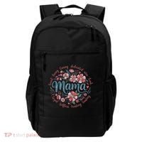 Mama Floral Boho Style She Is Mom Mothers Day Backpack thumb 0