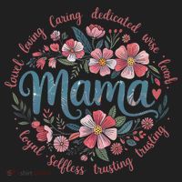 Mama Floral Boho Style She Is Mom Mothers Day Tumbler thumb 3