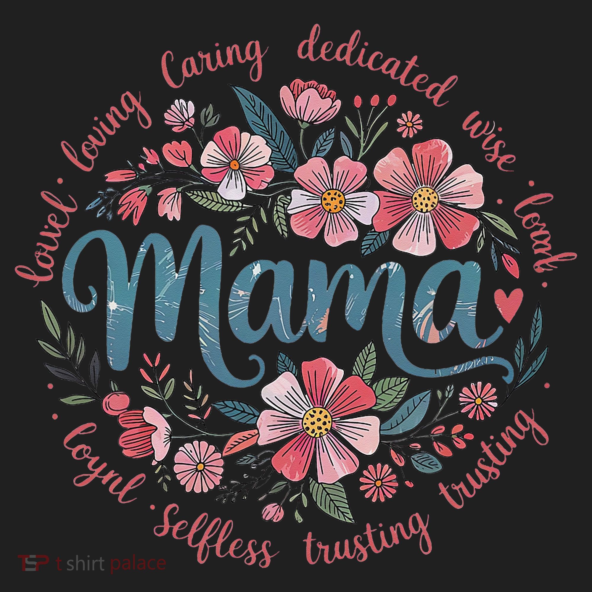 Mama Floral Boho Style She Is Mom Mothers Day Tumbler