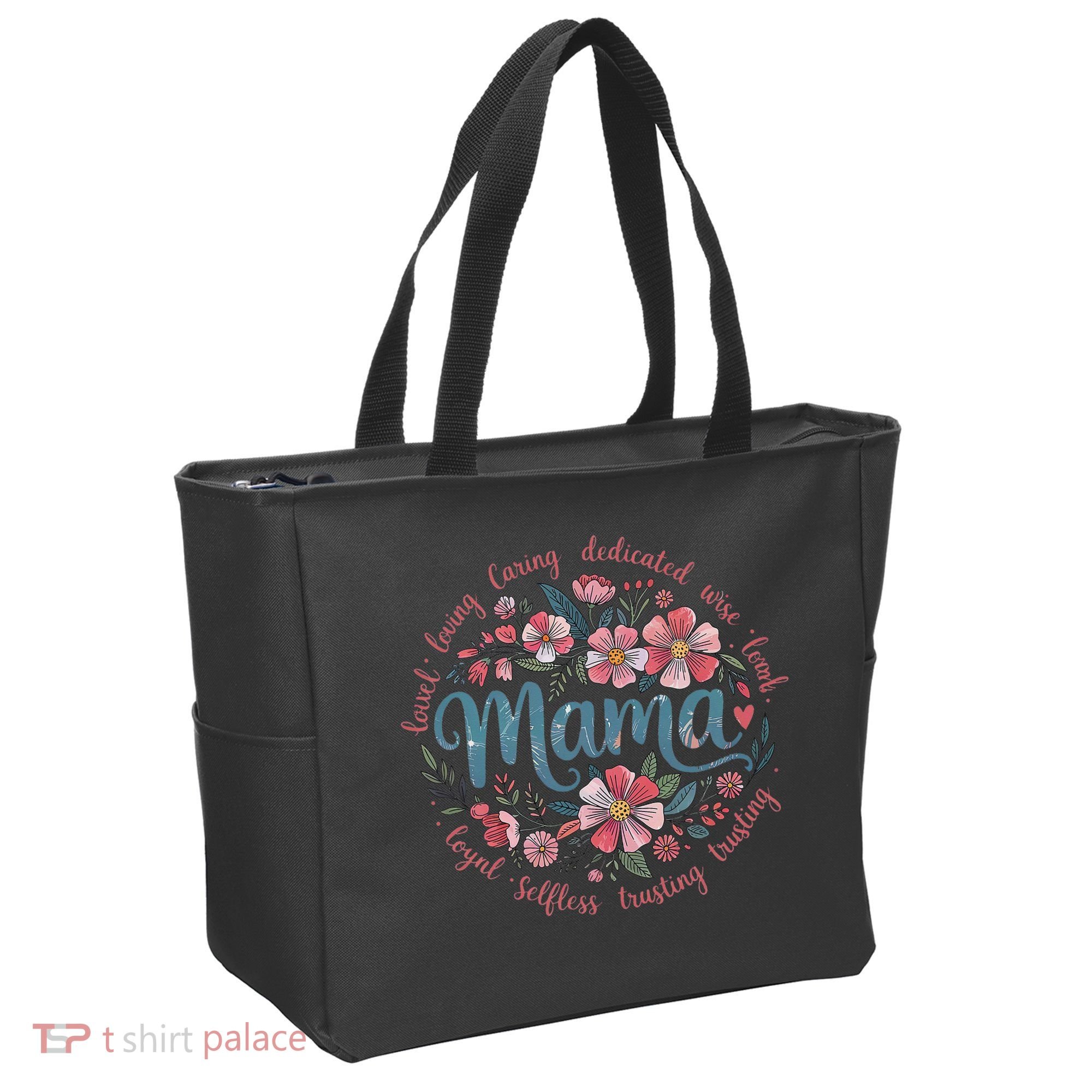 Mama Floral Boho Style She Is Mom Mothers Day Tote Bag