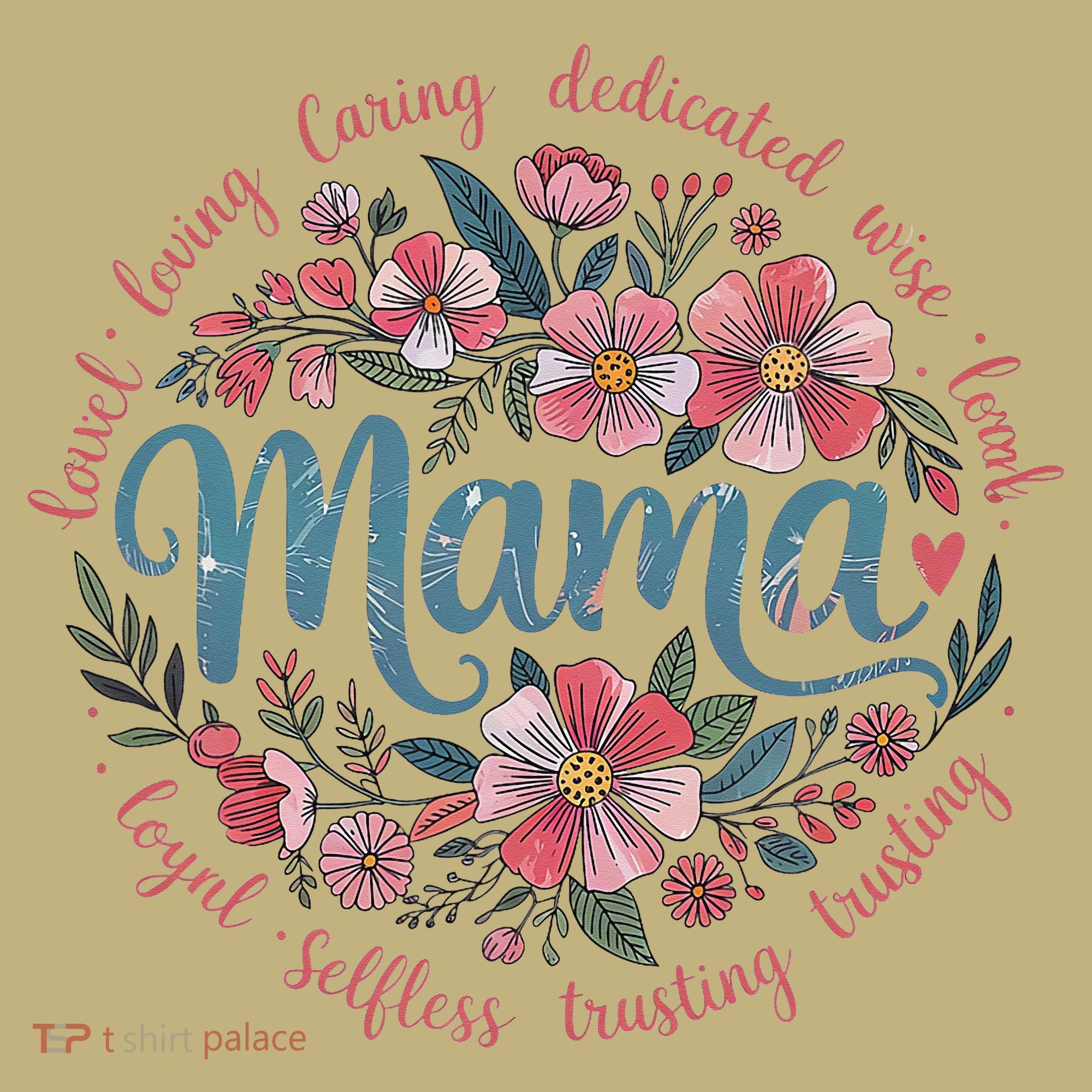 Mama Floral Boho Style She Is Mom Mothers Day Sweatshirt