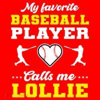 My Favorite Baseball Player Calls Me Lollie Mother's Day Mousepad thumb 1