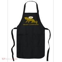 Music Funny Band Pun Deaf Leopard Joke Apron thumb 0