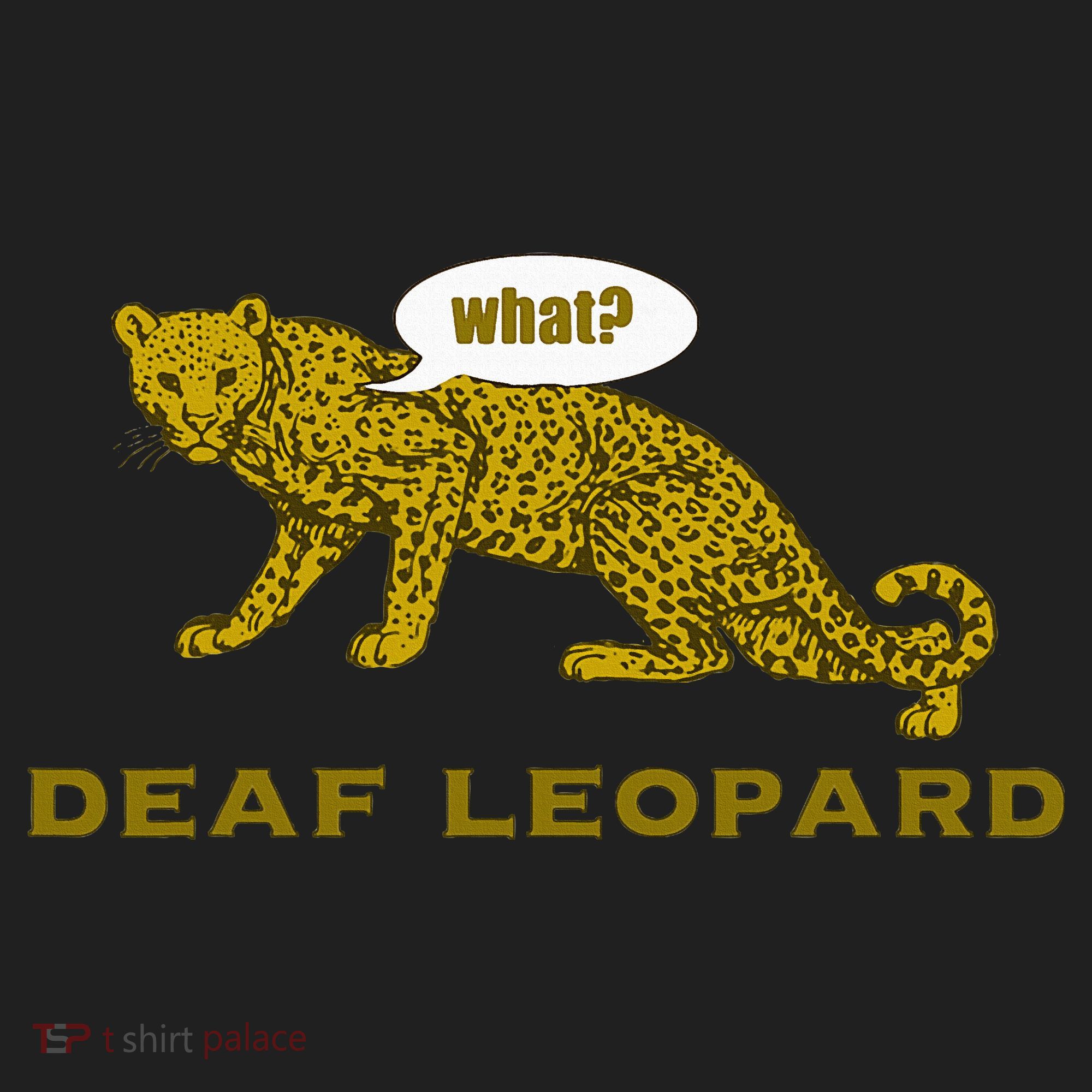 Music Funny Band Pun Deaf Leopard Joke Hat