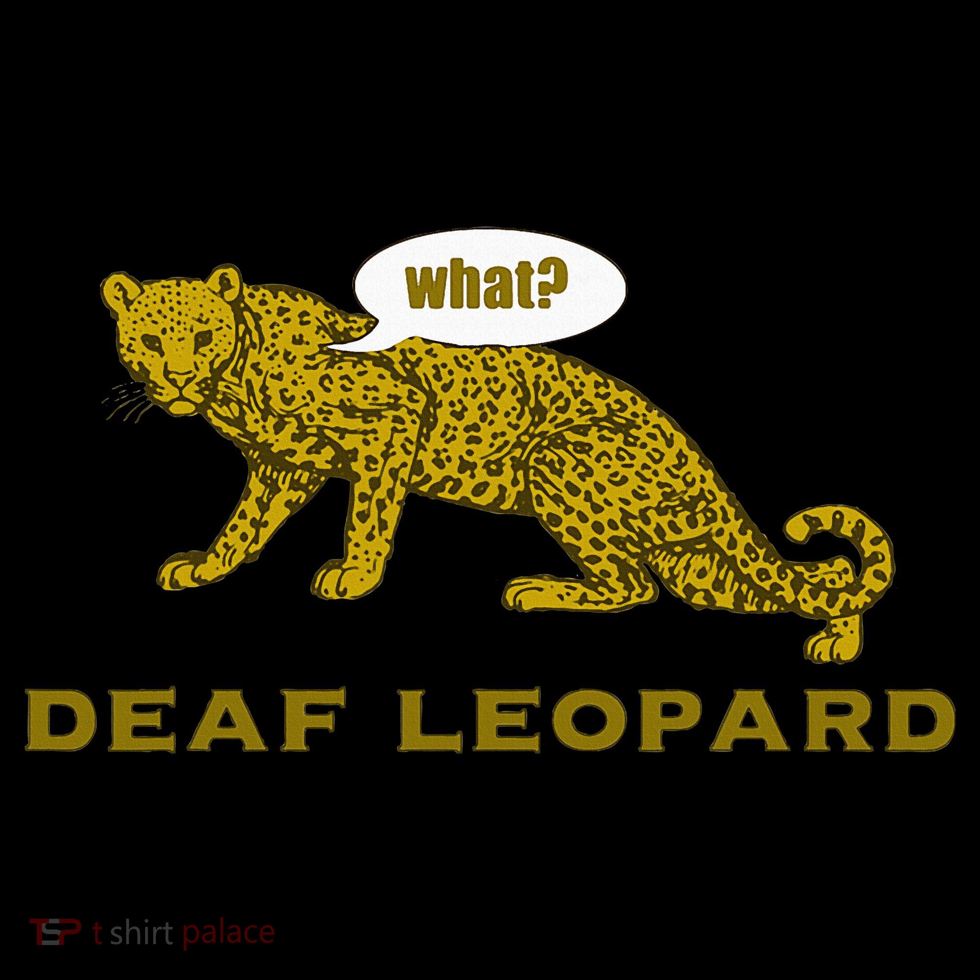 Music Funny Band Pun Deaf Leopard Joke Kids Sweatshirt