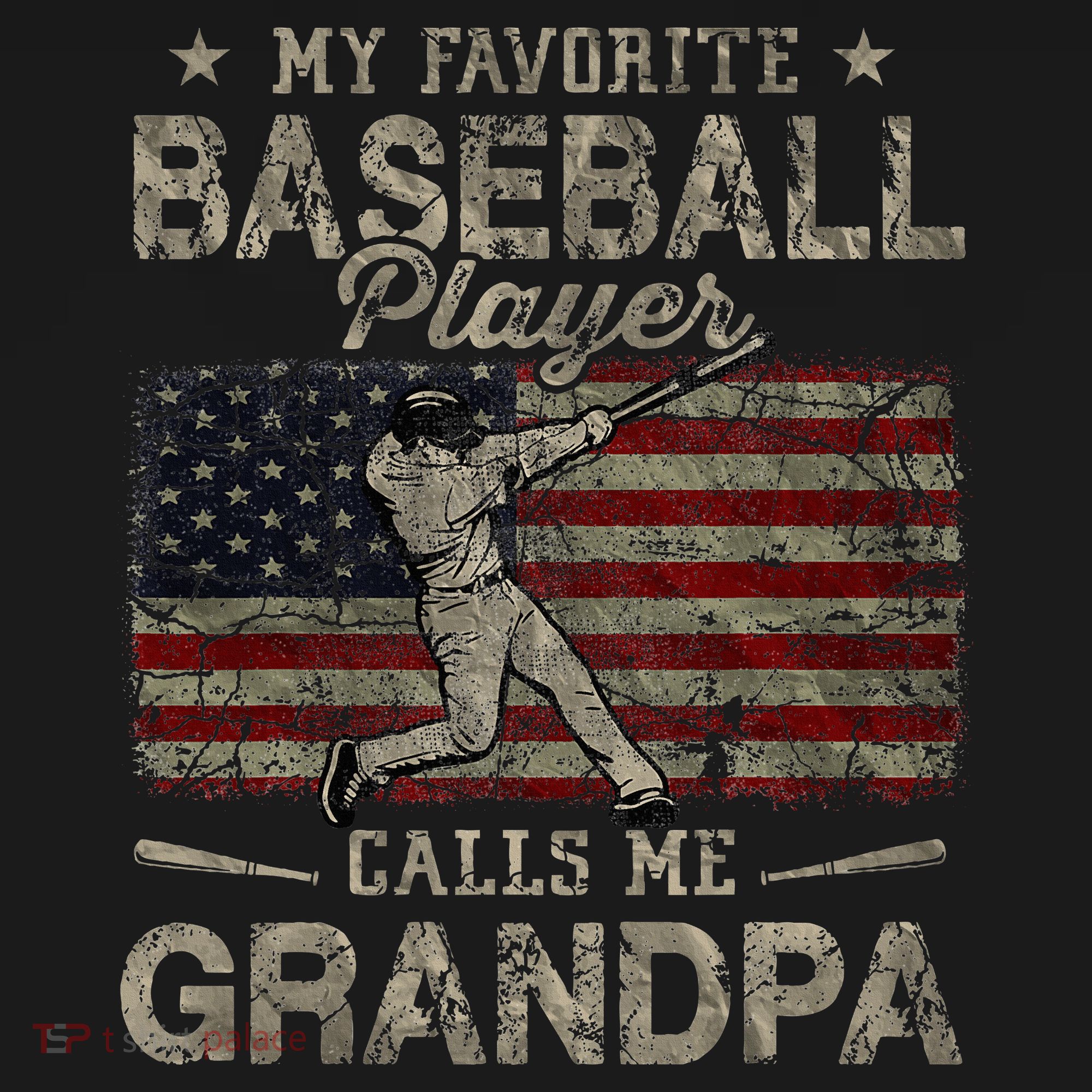 My Favorite Baseball Player Calls Me Grandpa FatherS Day Sweatshirt
