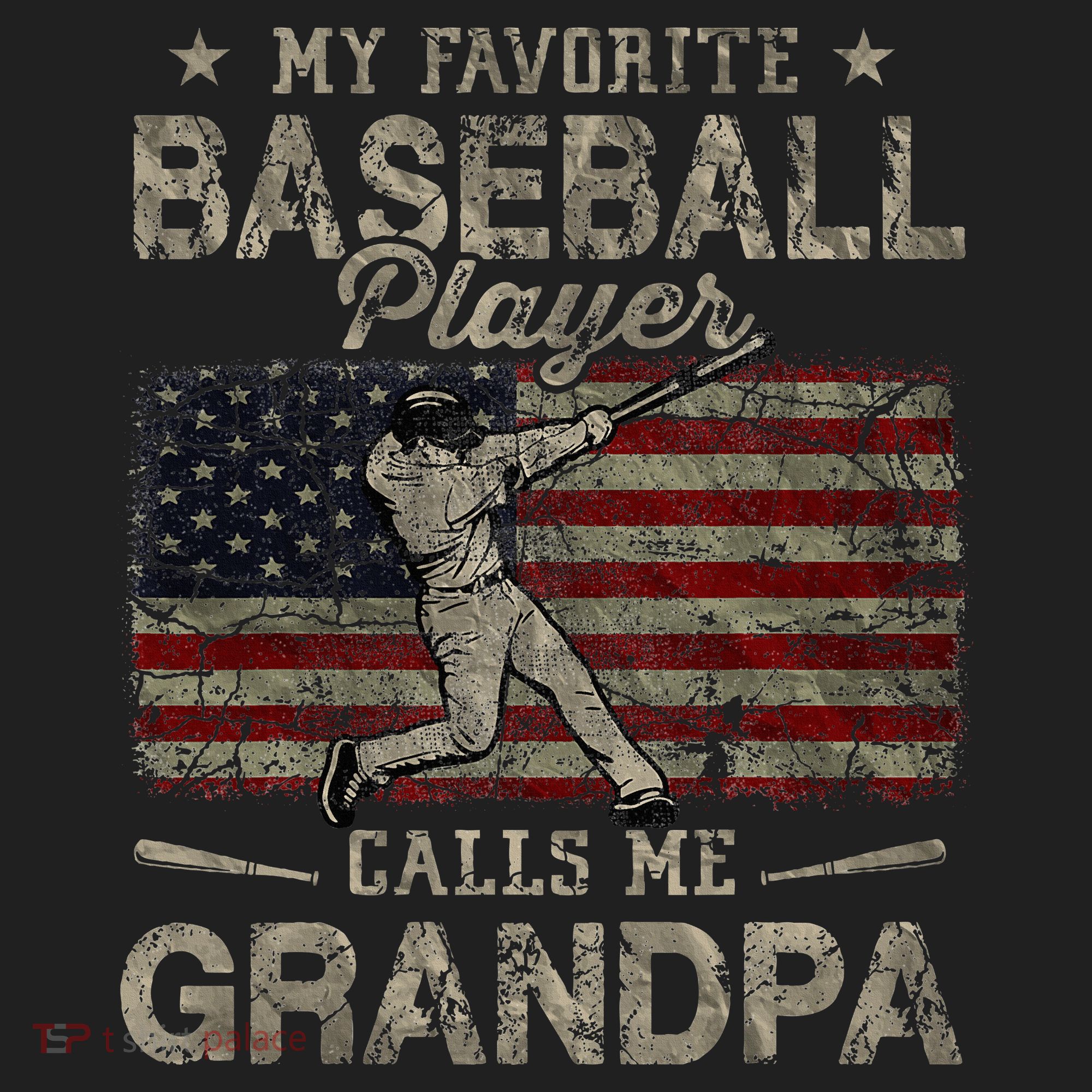 My Favorite Baseball Player Calls Me Grandpa FatherS Day Hat
