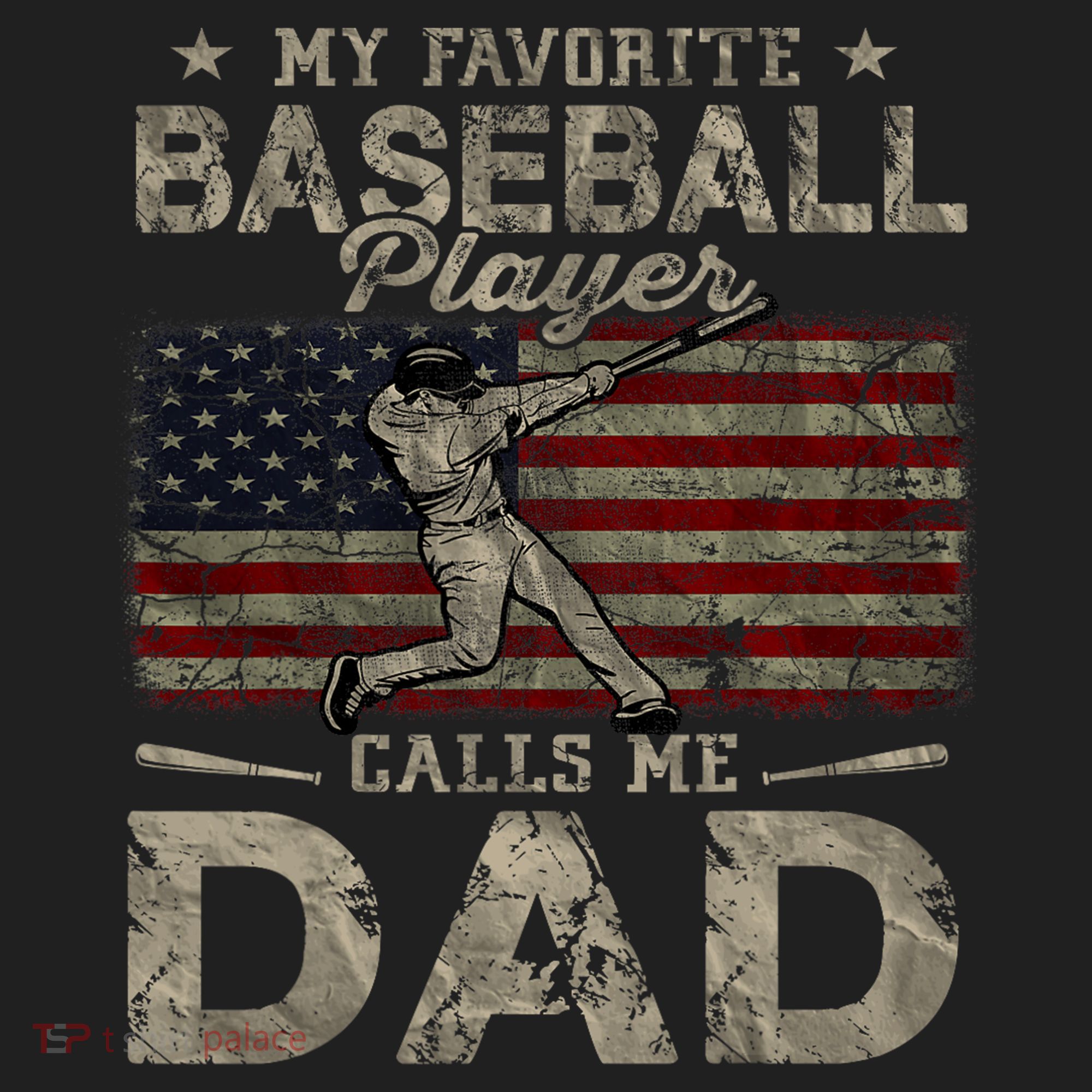 My Favorite Baseball Player Calls Me Dad FatherS Day Beanie