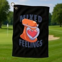 Mixed Feelings Baking Golf Towel thumb 1